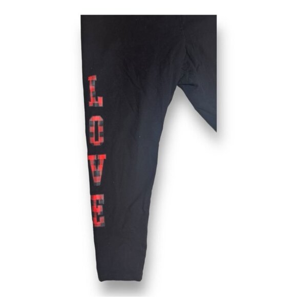 Women’s torrid 3 Signature Premium Legging - Love Black Ankle Cropped 22 24 XXXL - Picture 3 of 10